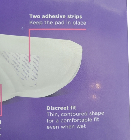 NIB Sealed Lansinoh Stay Dry Nursing Pads Value Pack of 200 Baby Shower Gift - Picture 6 of 9